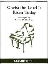 Christ the Lord Is Risen Today piano sheet music cover